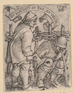 Der vomierende Bauer, aus der Folge: Das Bauernfest