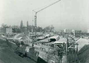 Auguste-Viktoria-Brücke, 1956-1957