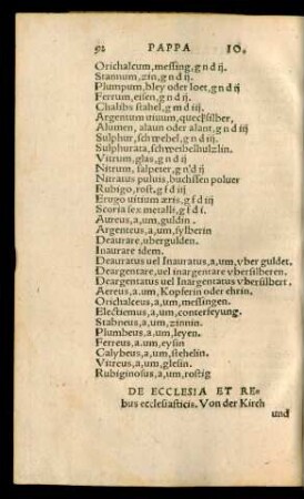 De Ecclesia Et Rebus ecclesiasticis ...