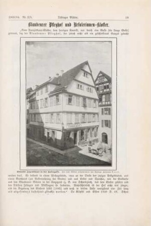 19-22 Blaubeurer Pfleghof und Ursulerinnen-Kloster