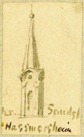 Haßmersheim Turmspitze Pfarrkirche