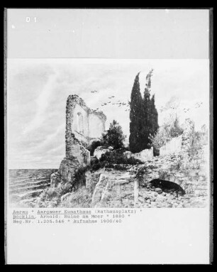 Ruine am Meer