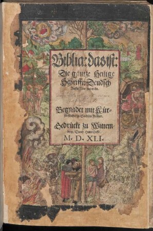 Biblia: das ist: Die gantze Heilige Schrifft: Deudsch, 1