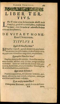Liber Tertius.