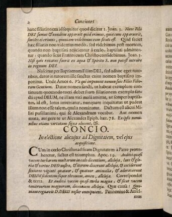 2-26, Concio