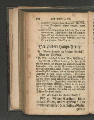 Der Andere Haupt-Artikel.