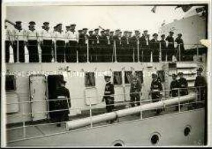 Paul von Hindenburg bei der Marine in Kiel
