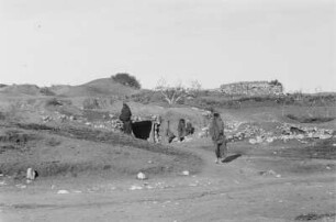 Höhlenwohnungen bei Garian (Libyen-Reise 1938)