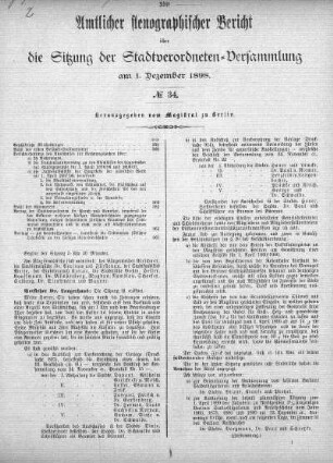 No 34, 1. Dezember 1898