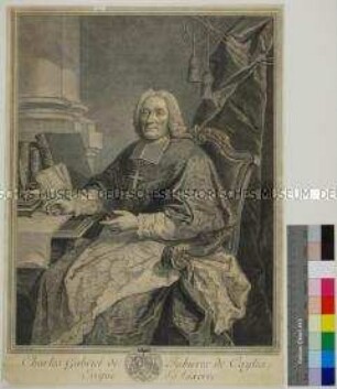 Porträt des Charles de Caylus, Bischof von Auxerre