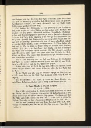 6. Neue Kämpfe in Gegend Soissons