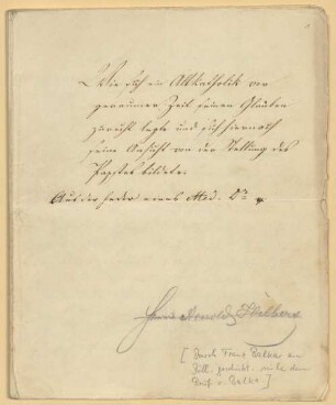 Ignaz von Döllinger (1799-1890) Nachlass: "Wie sich ein Altkatholik vor geraumer Zeit seinen Glauben zurecht legte und sich hiernach seine Ansicht von der Stellung des Papstes bildete" - BSB Döllingeriana VI.7
