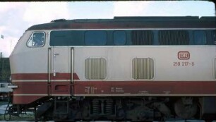 Bw Stuttgart Lok 218 217 Drehgestell 1