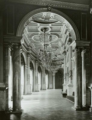 Dresden, Semperoper, Inneres, Foyer