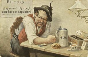 Mensch ärgere dich nicht, aber hau den Engländer!