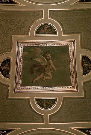 Putto mit Attributen des Orpheus