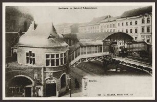 Ansichtskarte Zugangsbereich "Bahnhof Prinzenstrasse"