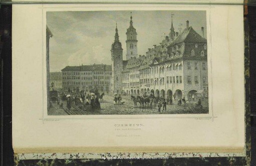 Chemnitz. Der Marktplatz
