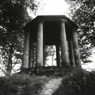 Oederan-Börnichen. Pavillon (19. Jh.) im ehem. Park