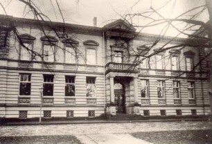 Lippische Leih- und Sparkasse, Nordseite. Detmold. Heinrich-Drake-Straße