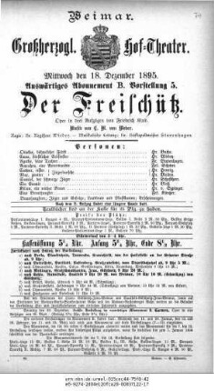 Der Freischütz