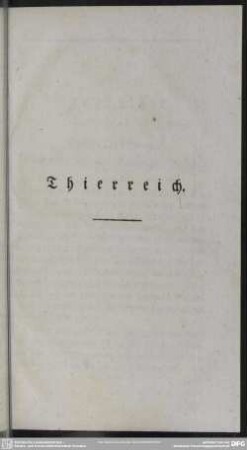 Thierreich