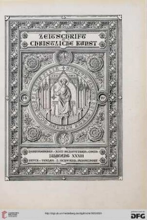 33: Zeitschrift für christliche Kunst