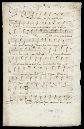 Cantus a 8 1. Part. Joh. Leo Hasler (Herzlich lieb hab ich dich)
