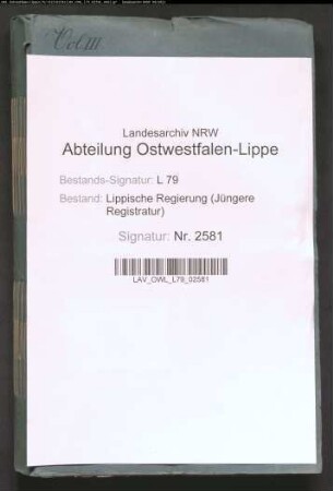 Anstellung der Schornsteinfeger, Band 3