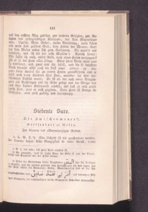 Siebente Sure.