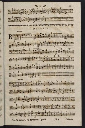 33-36, Missa V. - Missa VI.