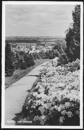 Kamenz. Blick vom Hutberg auf Kamenz