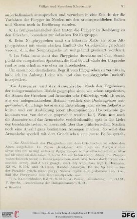 Die Armenier und das Armenische