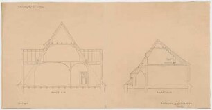 Fischer, Theodor; Jena; Universität - Schnitte