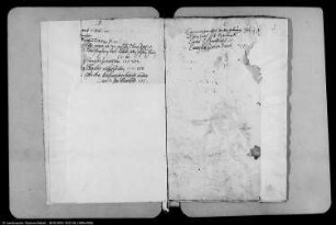Ein Faszikel lose Schriftstücke, Miscellanea enthaltend