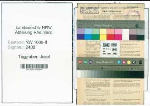 Entnazifizierung Josef Taggruber , geb. 01.09.1900 (Krankenpfleger)