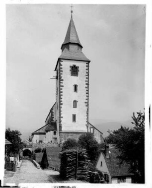 Gernsbach Liebfrauenkirche Ansicht von Westen