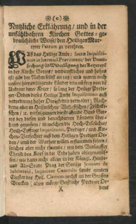 Nutzliche Erklährung / ...