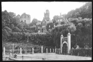 Tharandt. Schloss und Ruine