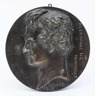 Bildnis des deutschen Naturforschers Alexander von Humboldt (1769-1859)