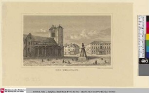 Ansicht von Braunschweig, der Burgplatz