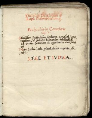 Alchemistische Kompilation, lat. und dt., autograph.