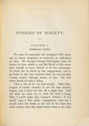 Spiders of society : a novel, 2