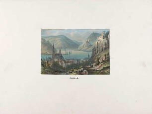 Darstellung von Bingen am Rhein