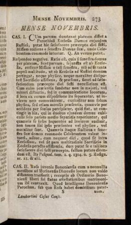 273-277, Mense Novembris - Mense Decembris