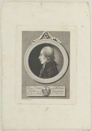 Bildnis des Franz Friederich Wilhelm zu Fürstenberg