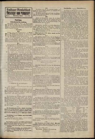 Zweite Ausgabe vom Mittwoch, den 10. März 1915.