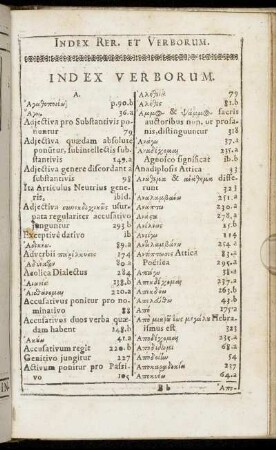 Index Verborum