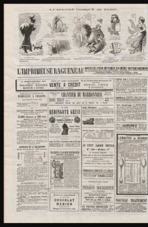 La semaine comique, par Hadol