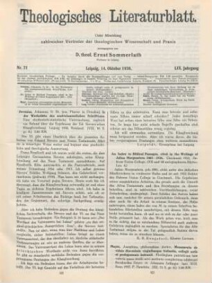 321-322 [Rezension] Jeremias, Johannes, In der Werkstätte des neutestamentlichen Schrifttums